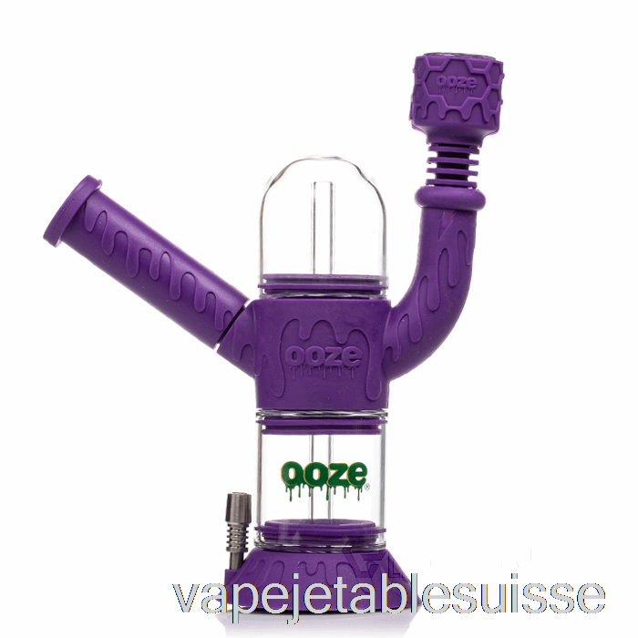 Vape Suisse Ooze Cranium Pipe à Eau En Silicone Ultra Violet (violet)